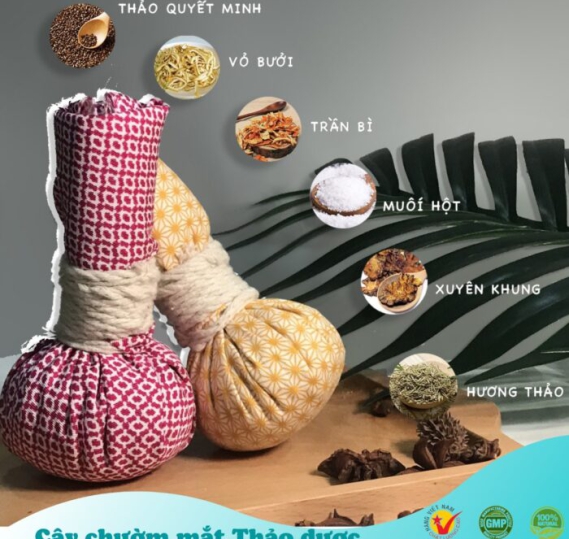 Cây chườm mắt thảo dược Bảo Nhiên
