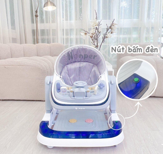 XE ĐẨY TẬP ĐI KIÊM BẬP BÊNH HONPER