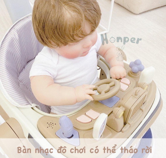 XE ĐẨY TẬP ĐI KIÊM BẬP BÊNH HONPER