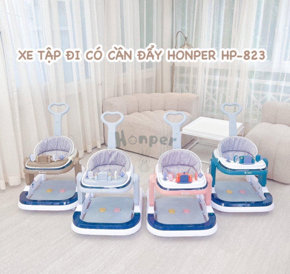 XE ĐẨY TẬP ĐI KIÊM BẬP BÊNH HONPER