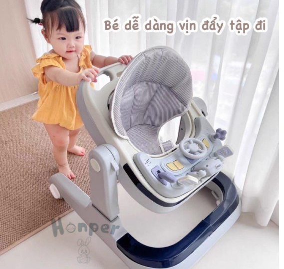 XE ĐẨY TẬP ĐI KIÊM BẬP BÊNH HONPER