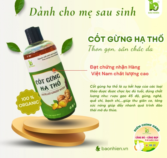 Cốt Gừng tan mỡ, thon bụng 190,000₫