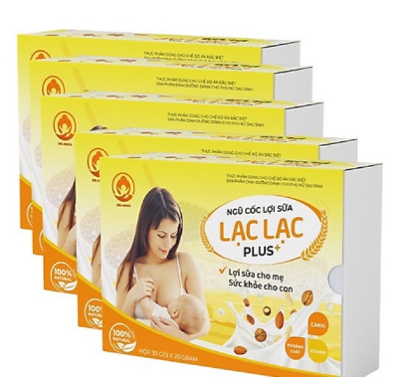 Ngũ cốc lợi sữa Lạc Lạc Plus 