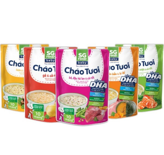 Cháo Tươi Baby SG Food 240gr