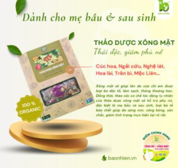 Thảo dược xông mặt