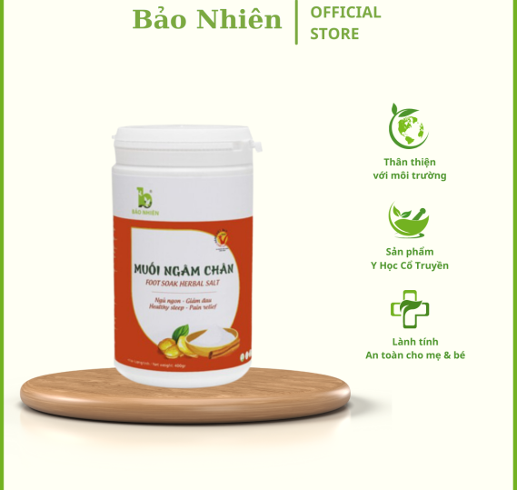 Muối ngâm chân giảm đau nhức Bảo Nhiên