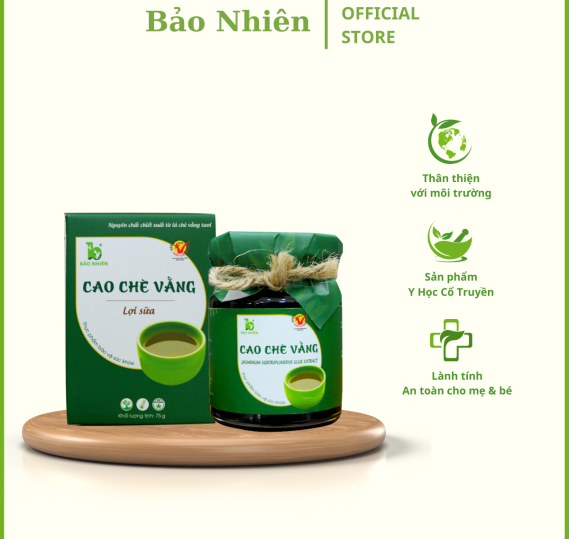 Cao chè vằng lợi sữa Bảo Nhiên