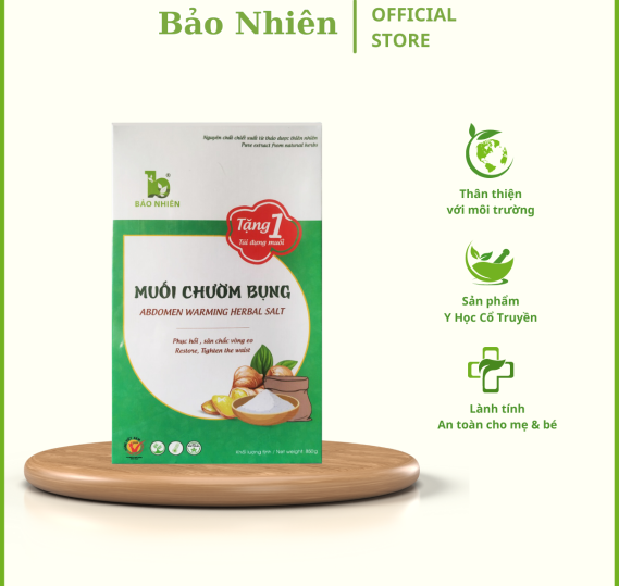 Muối chườm bụng giảm eo Bảo Nhiên