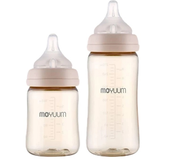 Bình sữa Moyuum hoạ tiết Hàn Quốc 170ml và 270ml