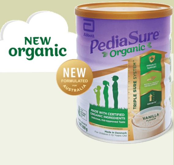 Sữa Pediasure Organic Úc 800g