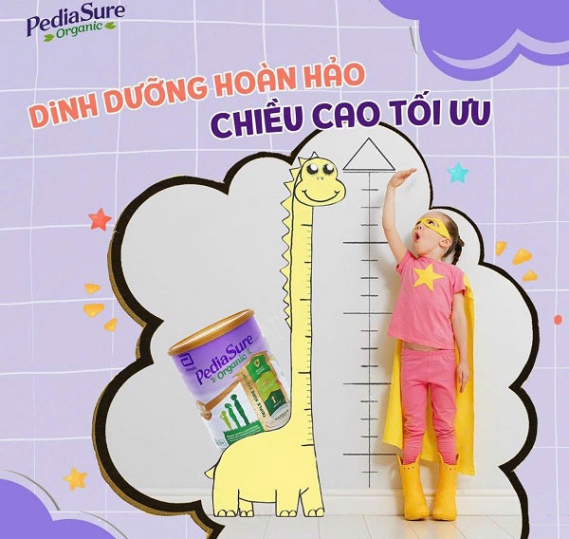 Sữa Pediasure Organic Úc 800g