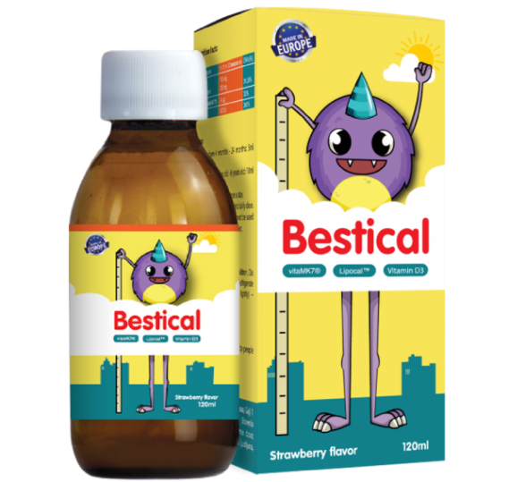Canxi sinh học Bestical hỗ trợ xương răng chắc khỏe cho trẻ từ 4 tháng