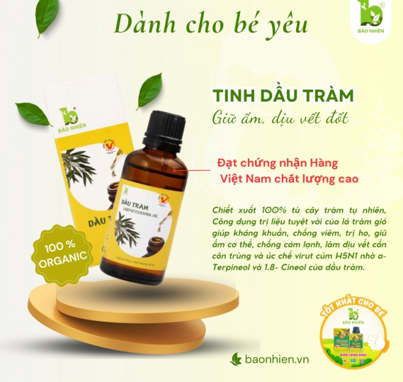 TINH DẦU TRÀM BẢO NHIÊN