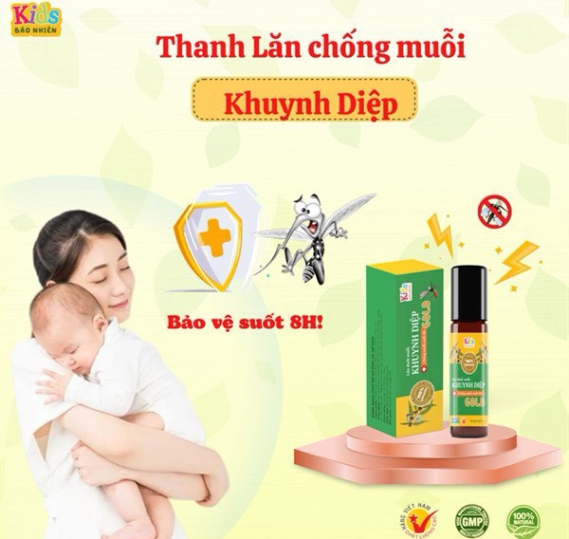 LĂN CHỐNG MUỖI KHUYNH DIỆP