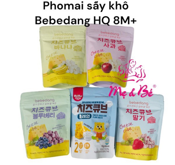 PHÔ MAI SẤY KHÔ BEBEDANG HÀN QUỐC CHO BÉ TỪ 8M+ , 16G