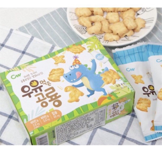 Bánh quy sữa khủng long CW