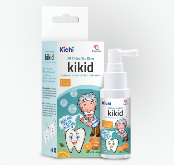 Xịt chống sâu răng KIKID KICHILACHI 40ml