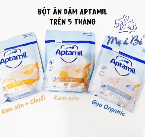 Bột ăn dặm Aptamil Anh cho bé từ 5 tháng tuổi