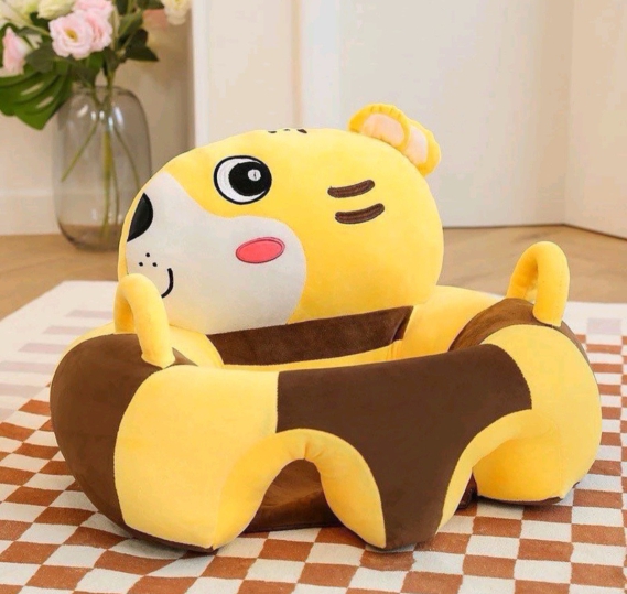 Ghế tập ngồi thú bông nhung