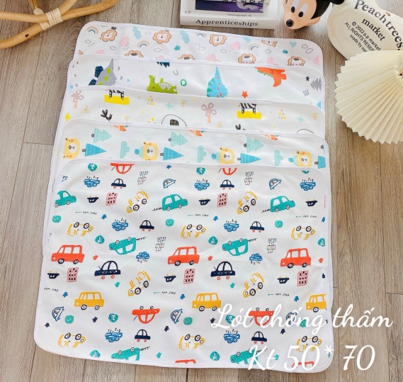 Lót chống thấm cotton hình 50x70cm