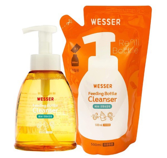 Nước rửa bình sữa Wesser 500ml